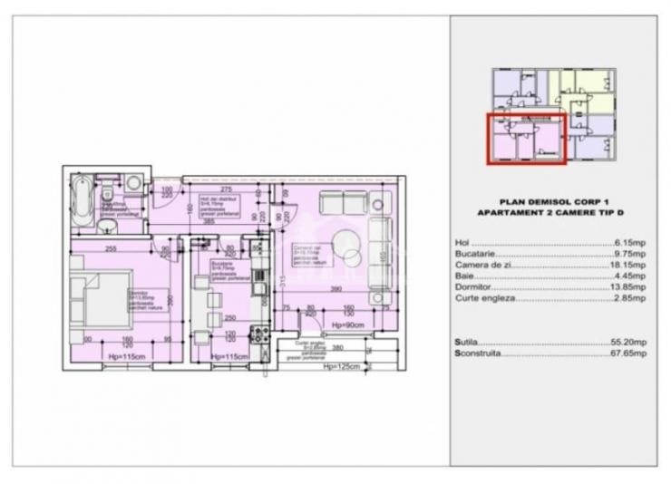 NOI APARTAMENTE DE VANZARE IN CARTIERUL DRUMUL TABEREI