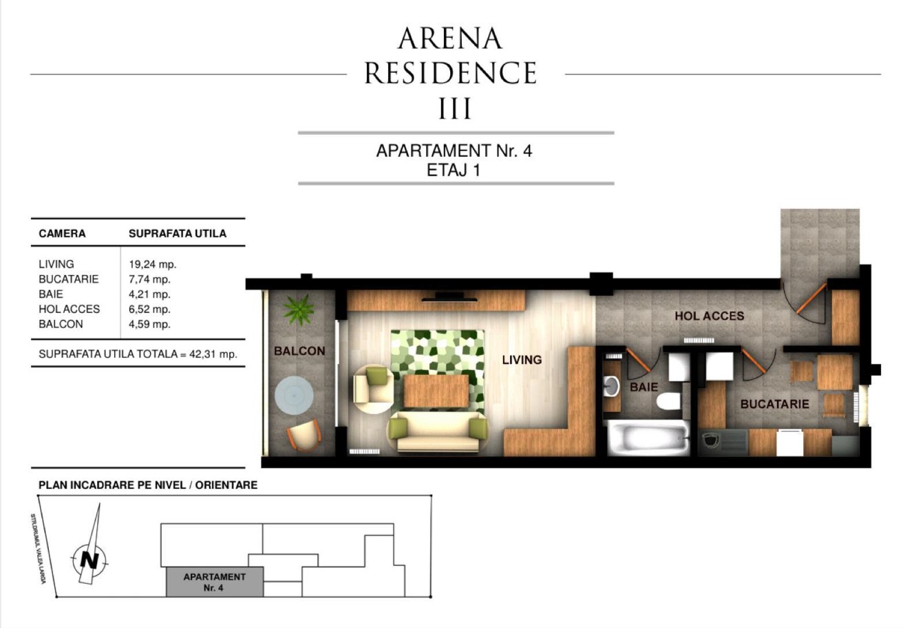 La ARENA RESIDENCE III se contruieste ultimul etaj