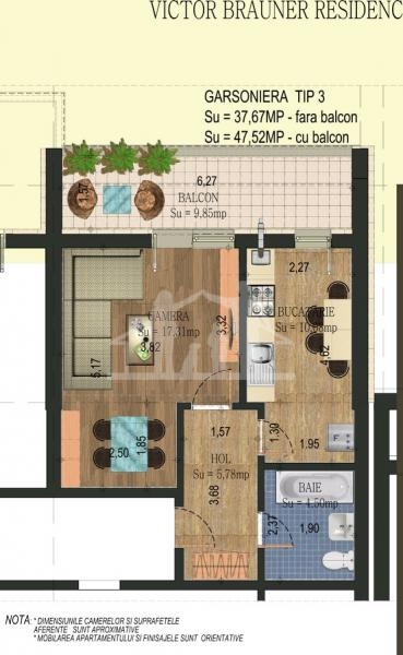 Apartamente noi Titan - Metropolitan Residence Policolor - 11