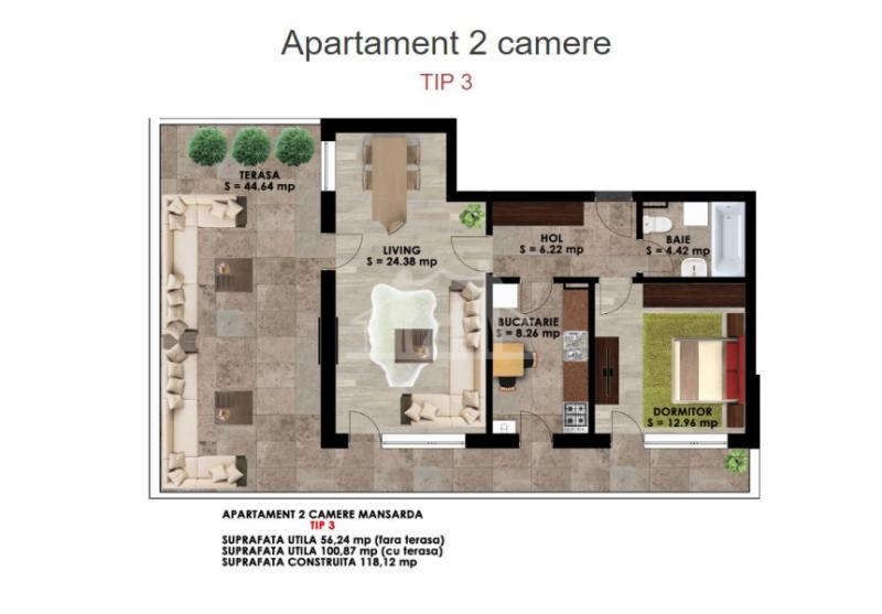 Apartamente Noi de Vanzare - New Concept Residence Magurele 2 - 3