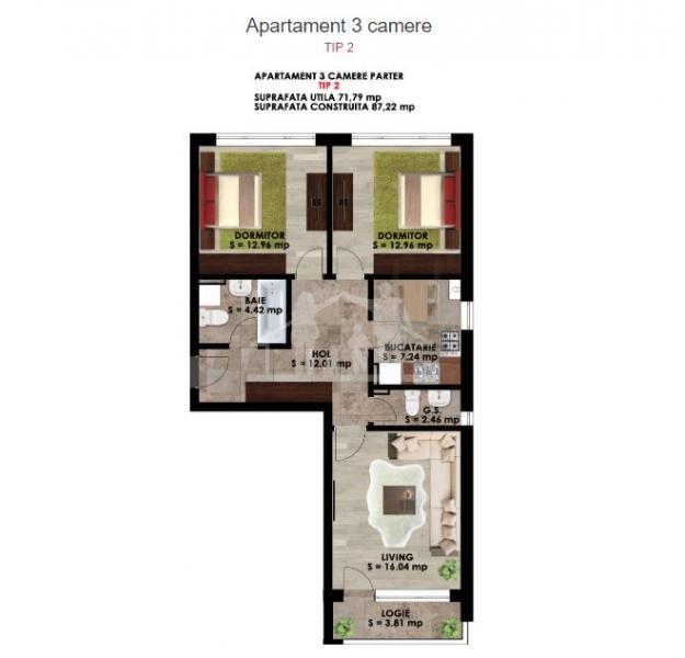 Apartamente Noi de Vanzare - New Concept Residence Magurele 2 - 17